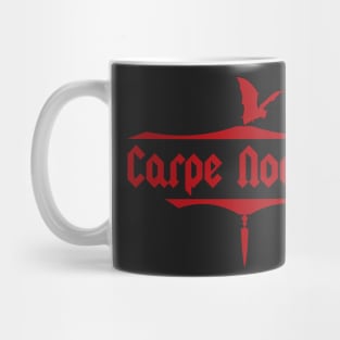 Carpe Noctem (Red) Mug